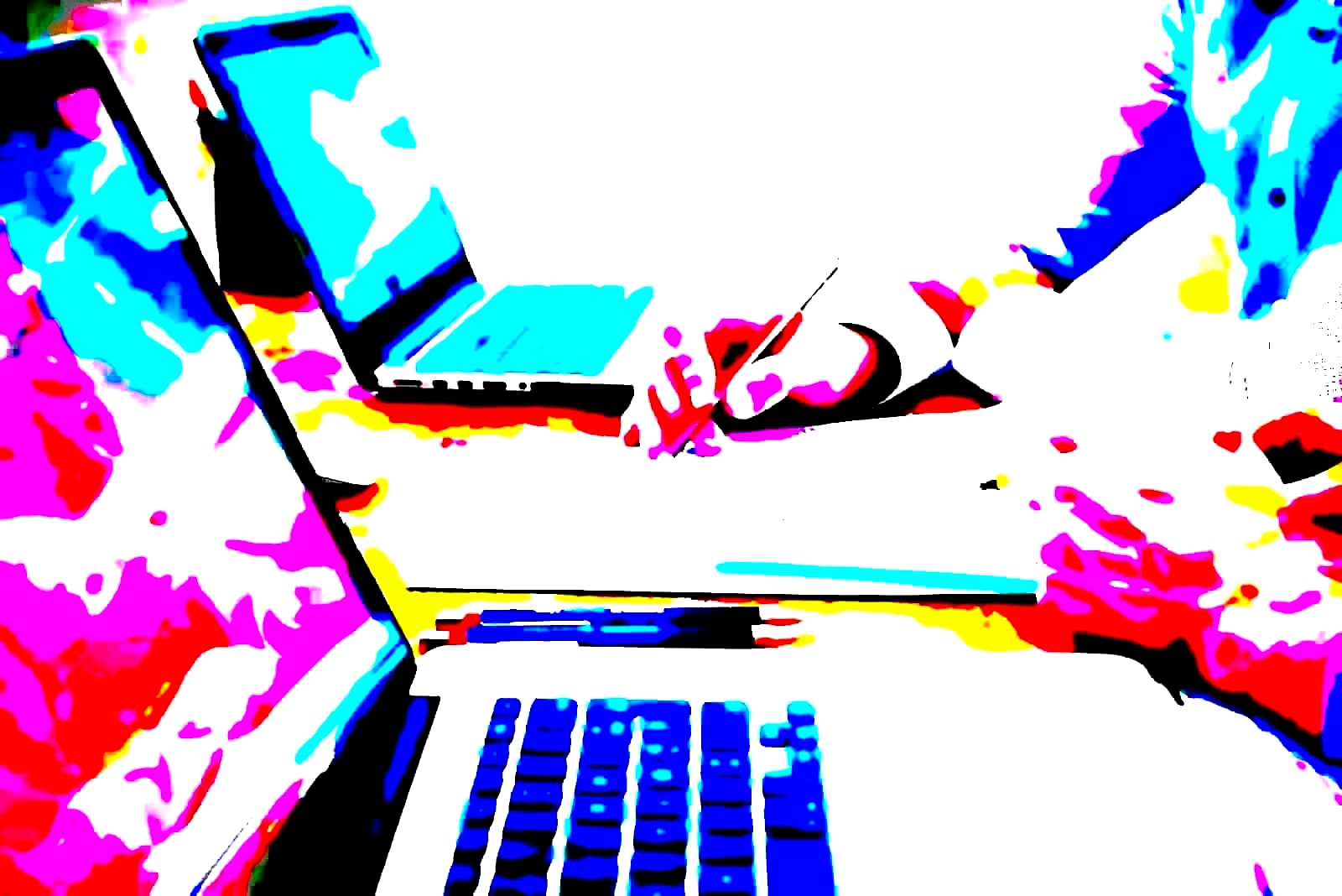 Business team reviewing marketing strategy documents
