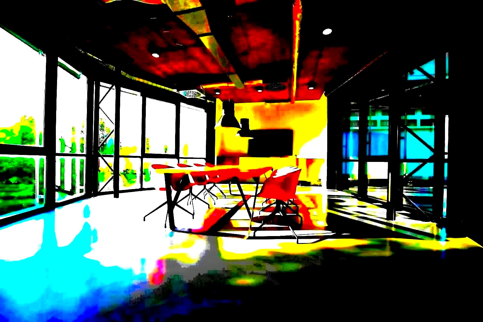 Corporate boardroom representing executive decision-making